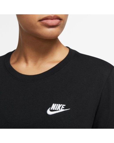 CAMISETA MANGA CORTA NIKE SPORTSWEAR CLUB ESSENTIALS NEGRO