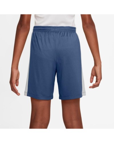 PANTALÓN CORTO NIKE DRI.FIT ACADEMY23 KIDS SOCCER AZUL / BLANCO