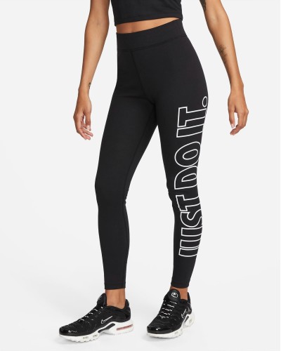 LEGGING NIKE SPORTSWEAR CLASSICS WOMENS HI NEGRO / BLANCO