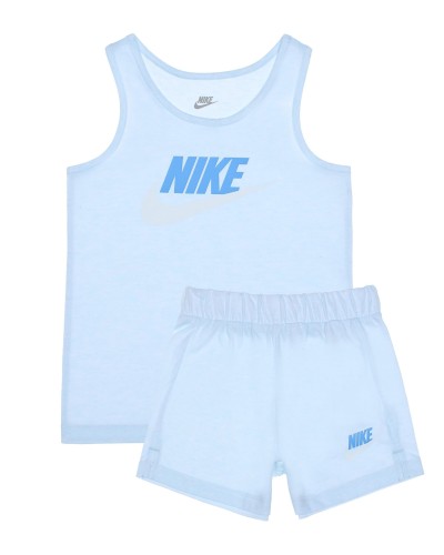 CONJUNTO CORTO CLUB TANK & JERSEY SHORT SET AZUL