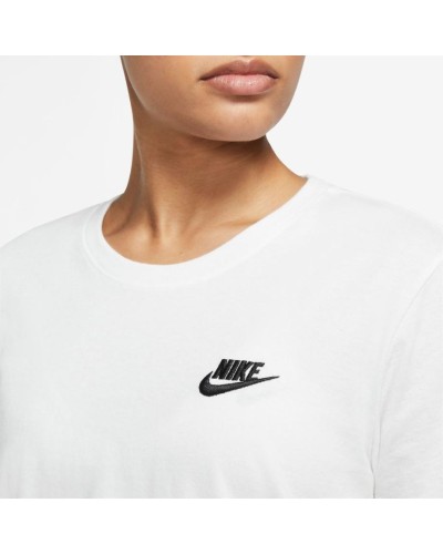 CAMISETA MANGA CORTA NIKE SPORTSWEAR CLUB ESSENTIALS BLANCO