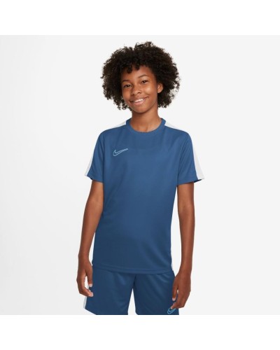 CAMISETA MANGA CORTA NIKE DRI-FIT ACADEMY23 KIDS SOCCER AZUL