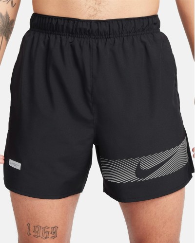 PANTALÓN CORTO NIKE CHALLENGER FLASH MENS DRI-FIT NEGRO