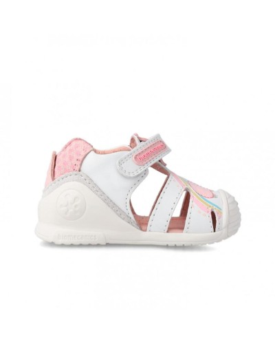 SANDALIA TWIN SAUVAGE BLANCO