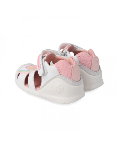 SANDALIA TWIN SAUVAGE BLANCO