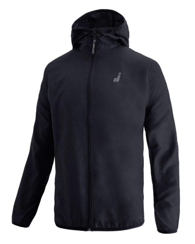 CHAQUETA CORTAVIENTO JOLUVI AIRLIGHT HOODIE NEGRO