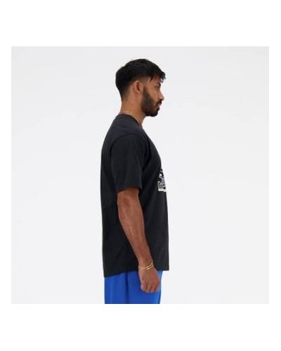 CAMISETA MANGA CORTA NEW BALANCE RELAXED AD T-SHIRT BLACK