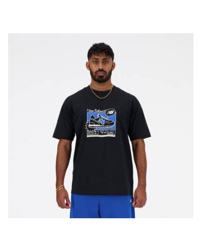 CAMISETA MANGA CORTA NEW BALANCE RELAXED AD T-SHIRT BLACK