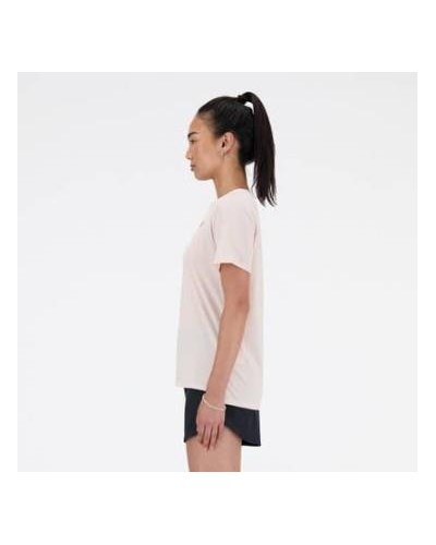 CAMISETA MANGA CORTA SPORT ESSENTIALS T-SHIRT ROSA CLARO