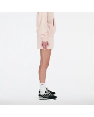 PANTALÓN CORTO SPORT ESSENTIALS FRENCH TERRY SHORT ROSA CLARO