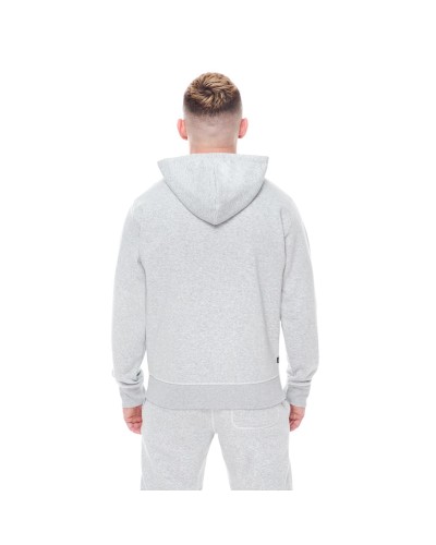 SUDADERA CAPUCHA ESSENTIALS BRUSHED BACK HOODIE ATHLETIC GREY