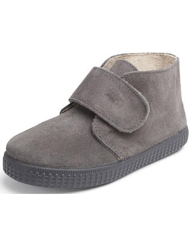 0BOTA CORREA SERRAJE GRIS