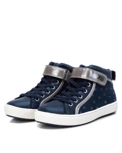 BOTIN PLANO TEXTIL NAVY