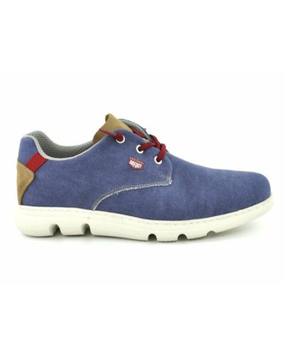 ZAPATO BLUCHER LONA AZUL MARINO