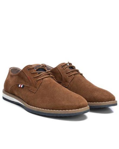 ZAPATO CRO CORDONES SERRAJE CAMEL