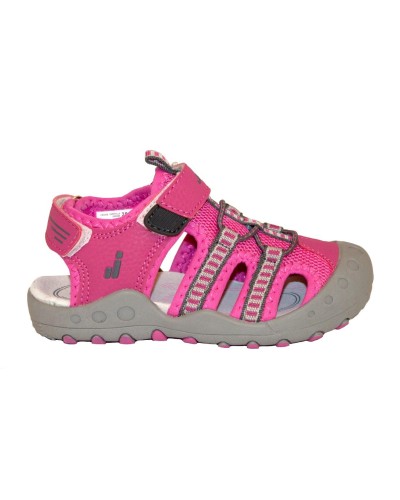 SANDALIA TREKKING CROSS PURPIEL FUCSIA/GRIS PERLA