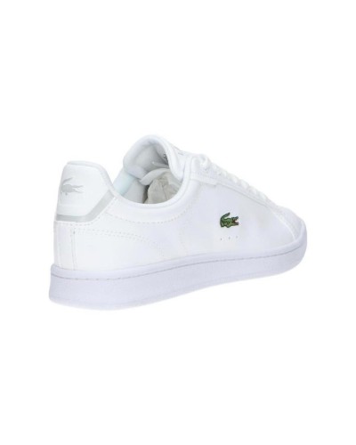 DEPORTIVO JUNIORS LACOSTE CARNABY PRO BL SYNTHETIC TONAL SNEAKERS WHITE / WHITE