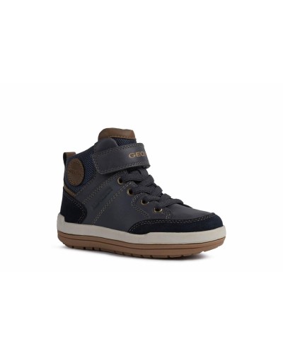 BOTA J CHARZ B.BABX A MATERIAL SINTETICO NAVY/LT BROWN