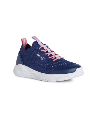 DEPORTIVA NIÑA J SPRINTYE G.B 81% TEJIDO 19% PIEL SUELA SINTETICA NAVY/FUCSIA