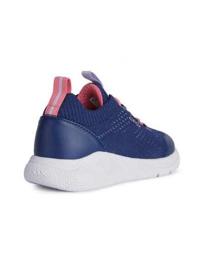 DEPORTIVA NIÑA J SPRINTYE G.B 81% TEJIDO 19% PIEL SUELA SINTETICA NAVY/FUCSIA