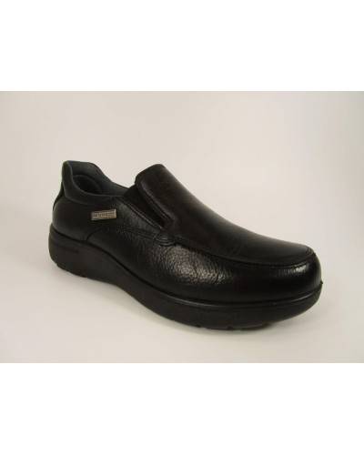 MOCASIN WATERPROOF PIEL NAPA NEGRO