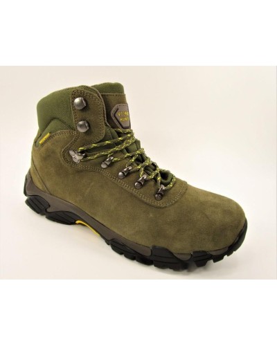 BOTA MONTAÑA WATERPROOF AFELPADO KAKI