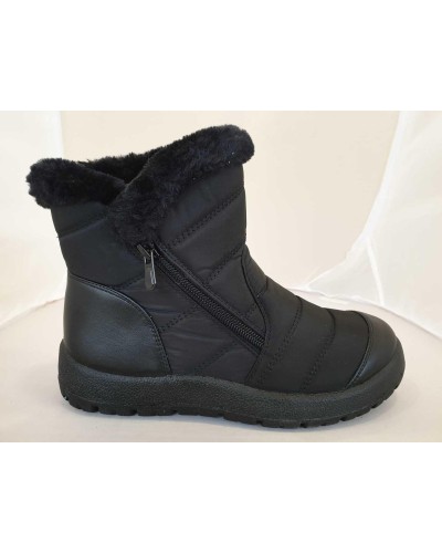 BOTA MUJER WATERPROOF NEGRO