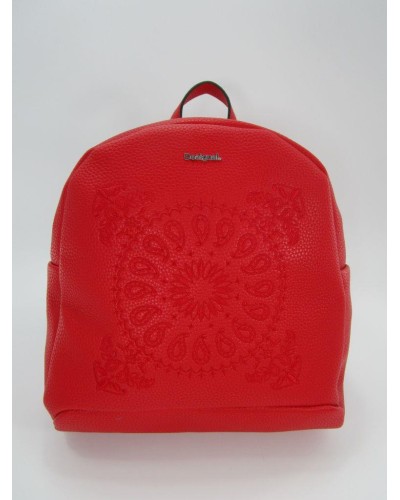 MOCHILA BANDANA VENICE MINI POLYURETHANE ROJO FUERTE