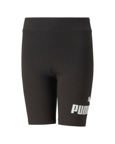 PANTALÓN CORTO ESS+ LOGO SHORT LEGGINGS G SP23 NEGRO