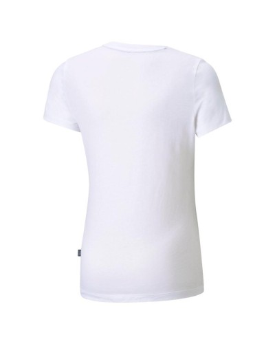 CAMISETA MANGA CORTA ESS LOGO TEE G SP23 100% ALGODÓN CORTE NORMAL CUELLO REDONDO BLANCO