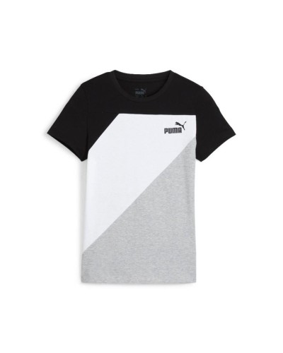 CAMISETA MANGA CORTA PUMA POWER TEE G NEGRO