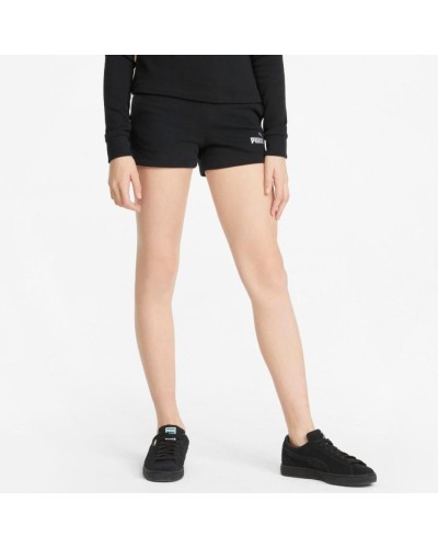 PANTALÓN CORTO ESS+ SHORTS TR G NEGRO