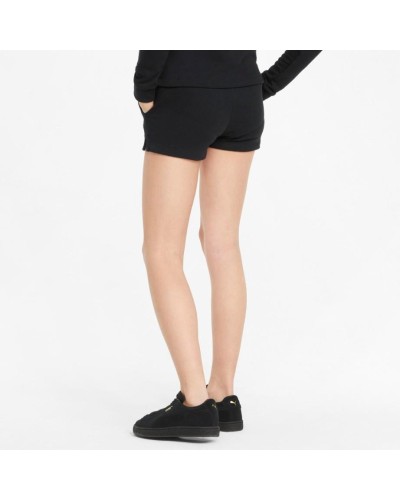 PANTALÓN CORTO ESS+ SHORTS TR G NEGRO