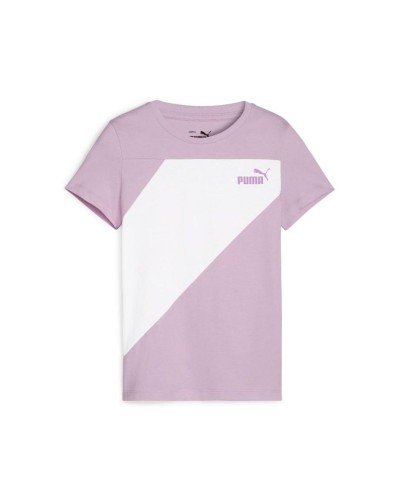 CAMISETA MANGA CORTA PUMA POWER TEE G LILA