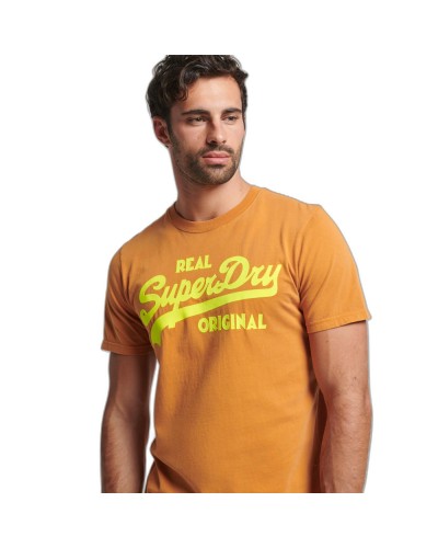 CAMISETA MANGA CORTA VINTAGE VL NEON TEE SUDAN BROWN