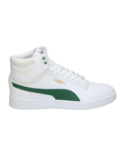 DEPORTIVO PUMA SHUFFLE MID SP23 BLANCO/VERDE