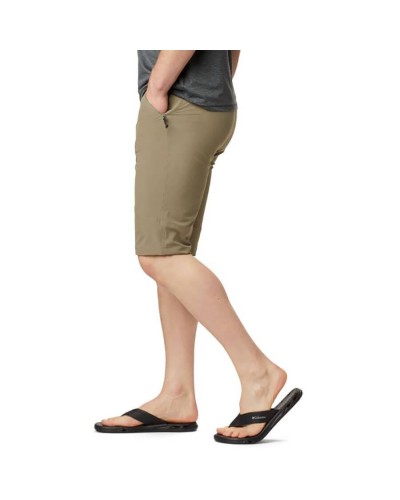 PANTALÓN CORTO TRIPLE CANYON SHORT POLYESTER/ELASTANE FEATURES ONMI-SHIELD, OMNI-SHADE SAGE/BLACK