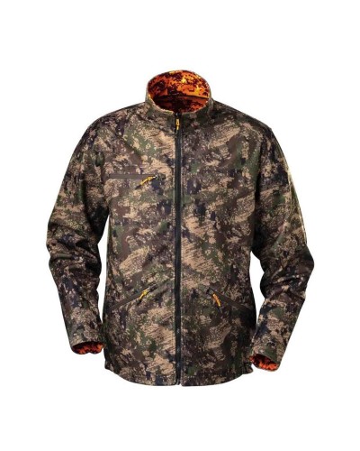 CHAQUETA REVERSIBLE POLAR CAZA AXE 08 VERDE CAMUFLAJE