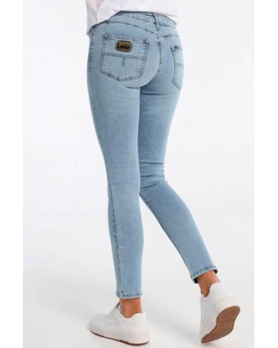 PANTALÓN VAQUERO PITILLO LUCY-OZZY SKINNY FIT DENIM BLEACH