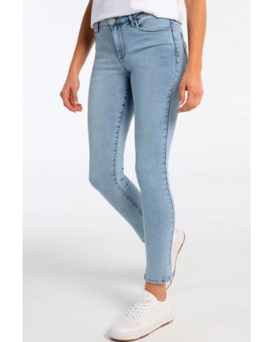 PANTALÓN VAQUERO PITILLO LUCY-OZZY SKINNY FIT DENIM BLEACH