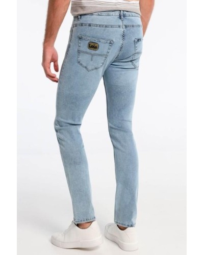 PANTALON VAQUERO SEMIPITILLO BILLY-HOZZY SLIM FIT DENIM BLEACH