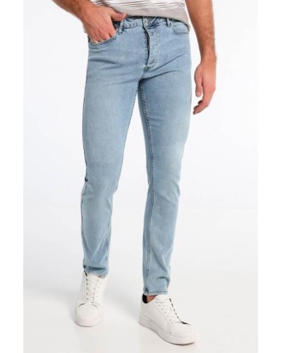 PANTALON VAQUERO SEMIPITILLO BILLY-HOZZY SLIM FIT DENIM BLEACH