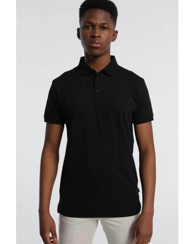 POLO MANGA CORTA MIMOSA-GEMINI NEGRO