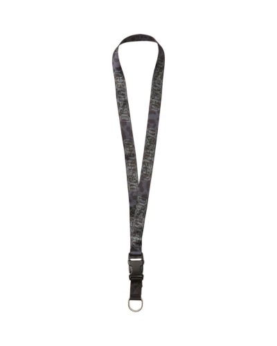 CORDÓN LLAVERO DC LANYARD BLACK LEOPARD