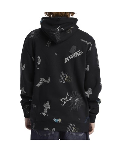 SUDADERA CAPUCHA SCRIBBLE PH BLACK