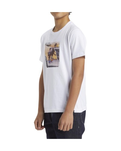 CAMISETA MANGA CORTA STATEWIDE SS BOY WHITE