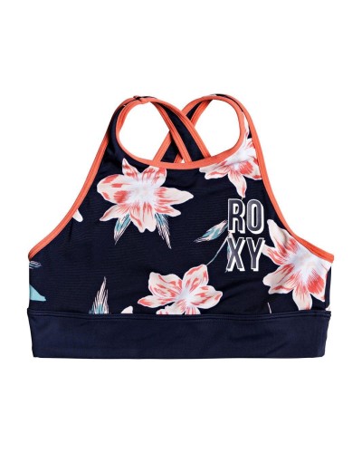 TOP DEPORTIVO ROXY SHORE 80% NAILON 20% ELASTANE MOOD INDIGO