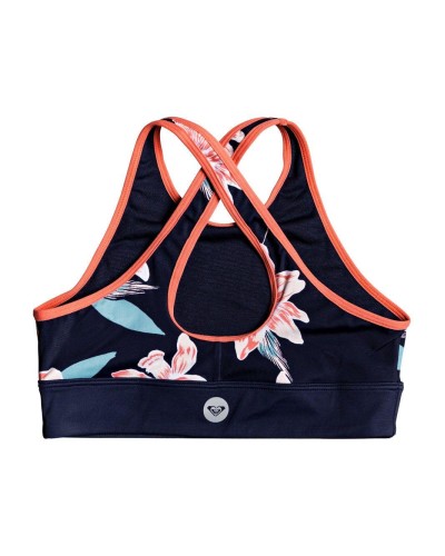 TOP DEPORTIVO ROXY SHORE 80% NAILON 20% ELASTANE MOOD INDIGO