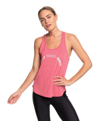 CAMISETA TIRANTES KEEP TRAINING TANK FIT REGULAR, RACER BACK POLYESTER/ELASTANE CERISE