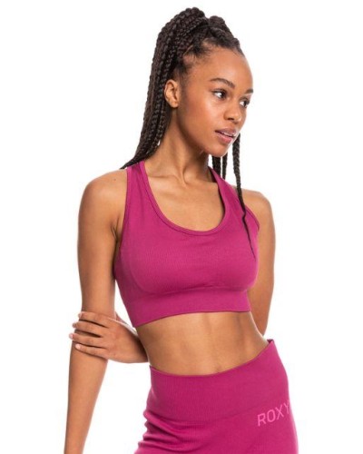 SPORTS BRA TIME TO PRETEND BRA 88% Nylon, 12% Elastane Long fit BOYSENBERRY